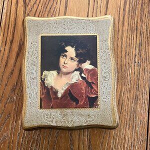 Vintage Florentine Jewelry Box